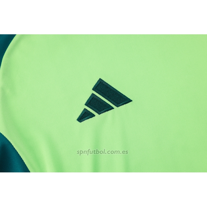 Chandal del Mexico Manga Corta 2024-2025 Verde - Pantalon Corto